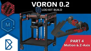 LDO V0.2-S1 Kit Build (MatterHackers) | Part 4 - XYZ Motion & Bed