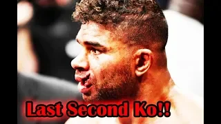 Lips Cut!! MMA Community Reacts to Last seconds Ko of Alaister overeem vs Jairzinho Rozenstruik