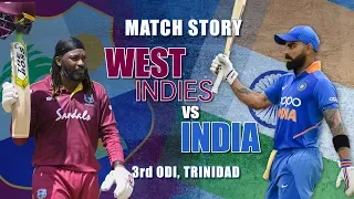 West Indies v India, 3rd ODI: Match Story