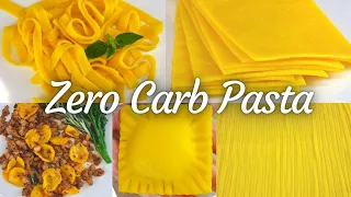 Flourless Egg White Keto Pasta | 0.7g Carbs | Ketovore Noodles