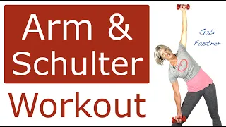 💪35 min. Arm- und Schulter Intensiv-Workout | Oberkörper straffen mit Kleinhanteln