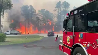 Alligator Alley Re-Opens As Collier County Wildfires Rage