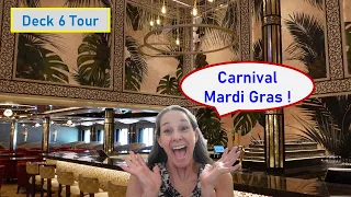 Exclusive Tour: Inside Carnival Mardi Gras Deck 6