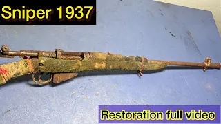 Mauser ker98 rifle ( old gun restoration ) M48 Yugoslavian restoration ( gun restoration )