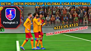 DETIK DETIK TEMBUS TOP [3 GLOBAL] DIVISI 1 LIGA EFOOTBALL