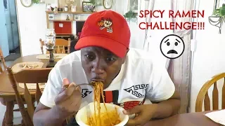 EXTREME SPICY NOODLES CHALLENGE!!!