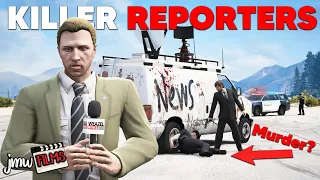 CRAZY NEWS REPORTERS KILL PLAYERS! | GTA 5 Roleplay | PGN # 327