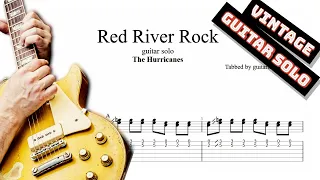 Red River Rock solo TAB - electric guitar solo tabs (PDF + Guitar Pro)