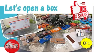 Let’s open a box Episode 1: (unboxing vintage johnny lightning, hotwheels, matchbox  diecast cars)