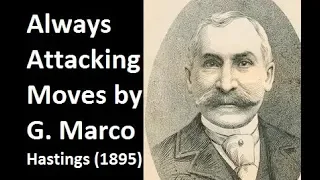 Georg Marco vs William Pollock - Hastings (1895) #30