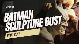 Sculpting Batman in Plasticine