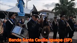 Banda Santa Cecília (Iguape) na Festa de N. S. da Guia em Eldorado (SP)-08/set/23