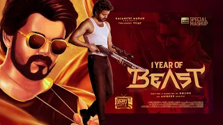 1 Year Of Beast | Special Mashup | Thalapathy Vijay | Nelson Dilpkumar | Sun Pictures | April 13