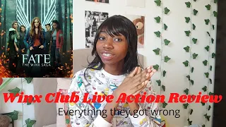 FATE THE WINX SAGA SEASON 1 REVIEW(winx club live action reaction)