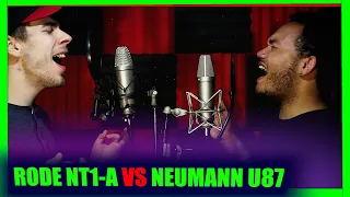 Microphone Showdown: Rode NT1-A vs Neumann U 87 Ai- Singing, Rapping & Guitar Test