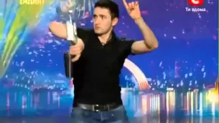 The best barman in the world Ukraine's Got Talent