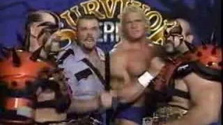 survivor series 91......justice team/roberts team promos