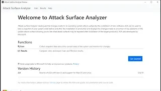 Test Attack Surface Analyzer 2.0 GUI with Soft & a RAT