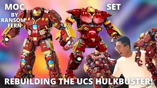 FIXING the UCS LEGO Hulkbuster! MOC by Ransom Fern, Full Review!