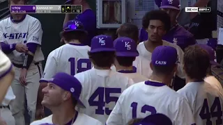 Kansas State's wild 9th inning comeback vs. #12 TCU - 9 hitters, 7 hits, 7 runs