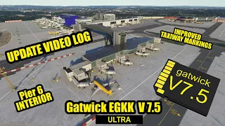 FS2020 Gatwick Mod V7.5 Video Log