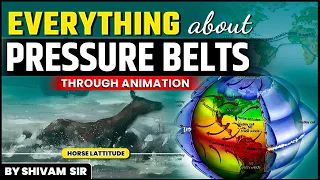 What are PRESSURE BELTS ? 🤔 Through Animation | OnlyIAS