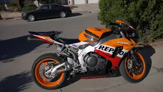 Como diferenciar uma Repsol verdadeira das falsas.  2007 CBR1000RR