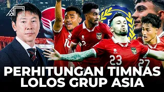 Cara Realistis Singkirkan Negara Kuat Asia! Cara Timnas Lolos di Piala Asia 2023