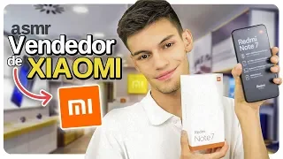 ASMR - El mejor VENDEDOR de la tienda XIAOMI (Redmi Note 7) | Unboxing - ASMR Español - Mol ASMR