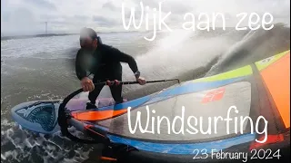 🇳🇱 WIJK AAN ZEE - WINDSURFING - 23 FEBRUARY 2024