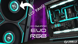 O11 EVO RGB with LCD Fans - 14900K high end build