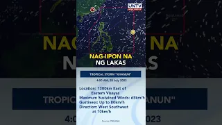 Bagong bagyo sa labas ng PAR, patuloy na lumalakas; Habagat, magpapaulan sa bansa – PAGASA