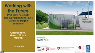 Working with the Future: TVET Skills Foresight and Governance for SA's Green Hydrogen Economy