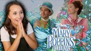 Rachel Reacts to Mary Poppins Returns Official Trailer || Adorkable Rachel