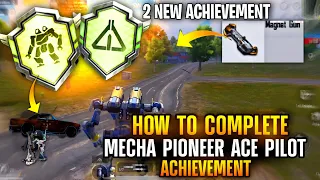 How to complete Mecha pioneer Ace pilot Achievement | 2 New Achievements 3.2 Update | PUBGM