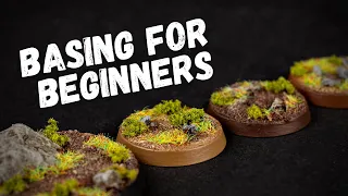 How to base miniatures: For Beginners