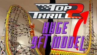 How I Built a Working Model of Top Thrill 2!! Worlds First Model Swing Launch!