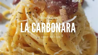 Spaghetti alla CARBONARA: L'Antica Ricetta Originale
