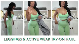 TRY-ON HAUL, LEGGING ,ACTIVE WEAR , PISCES BIRTHDAY MONTH HAUL