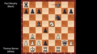 Paul Morphy Sacrificed the Exchange, the Bishop and the Knight #115