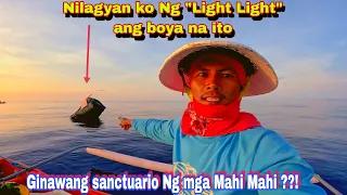 Prt309 pacific adv.| Nilagyan ko Ng"Light Light"ang boya na ito|Ginawang sanctuario Ng mga mahi mahi