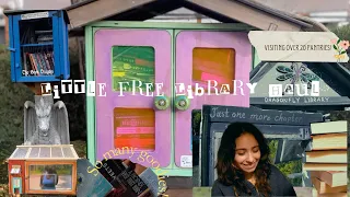 📚Reading Adventures: Let's go thrifting! Little Free library Hunting & Huge Book Haul ✨ II 002