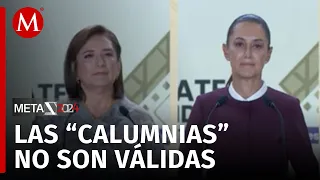 INE prohíbe el término "narcocandidata" contra Claudia Sheinbaum en el segundo debate presidencial
