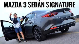 Mazda 3 Sedán Signature, motor turbo y tracción integral