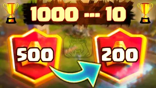 🔥ПУШ ТОП 200 МИРА! 1000 - 10 | 1 СЕЗОН ▪︎ 2 СЕРИЯ | СВИНКИ ТРЯС | КЛЕШ РОЯЛЬ/CLASH ROYALE