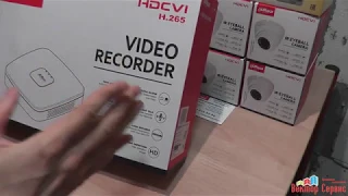Первое включение и настройка видеорегистратора XVR Dahua DHI-XVR4108C-X1 под объект в Домодедово