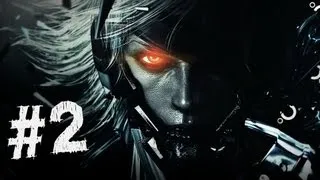 Metal Gear Rising Revengeance Gameplay Walkthrough Part 2 - Jack the Ripper - Mission 2