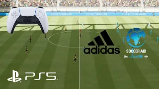 FIFA 21/PS5 - Adidas All Stars Vs Soccer Aid - FULL GAMEPLAY