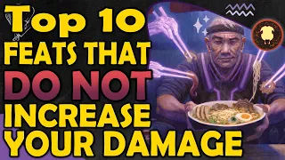 Top 10 Feats That DO NOT Increase Your Damage in DnD 5E