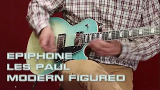 Epiphone Les Paul Modern FIgured Demo by RobRoy Menzies